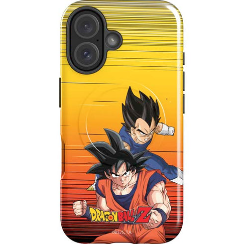 Dragon Ball Z Goku & Vegeta iPhone 16 Magsafe Impact Case